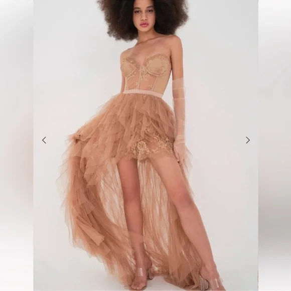 *NEVER WORN FOR LOVE & LEMON BUSTIER
DRESS IN MEDIUM* - Picture 3 of 7